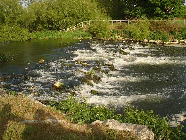 Rapids on River Stour