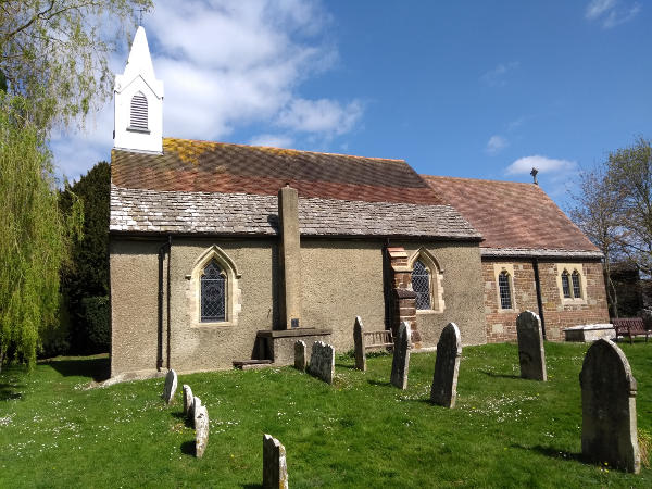 All Saints Church. West Parley