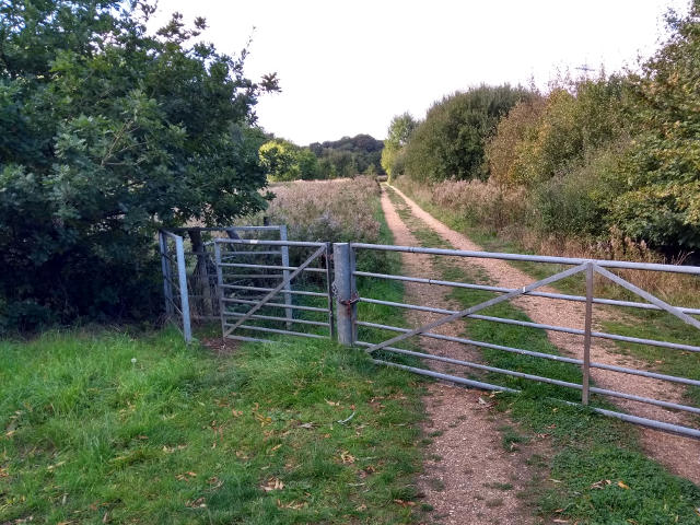 Bearwood to Canford footpath entrance