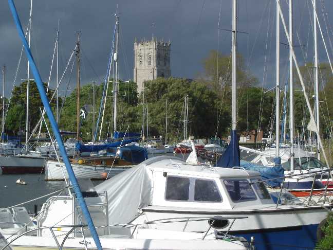 The moorings at Quomps