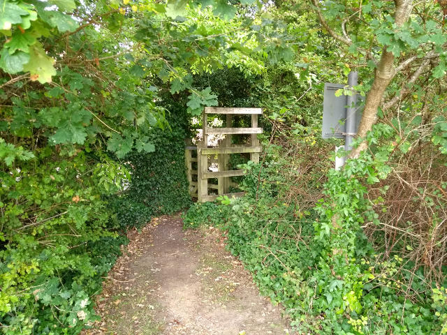 the Canford entrance to towards Bearwood