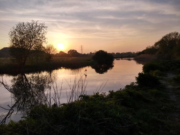 Sunset River Stour